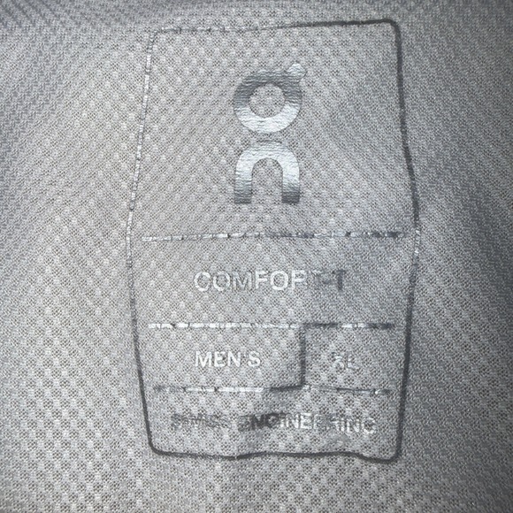 On Cloud XL Mens Red & Gold Running T Shirt Performance Athletic Set Of 2 Zipper - Picture 6 of 7